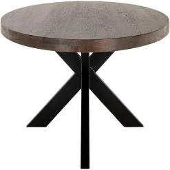 Richmond Eettafel Watson Walnoot/Zwart 235cm