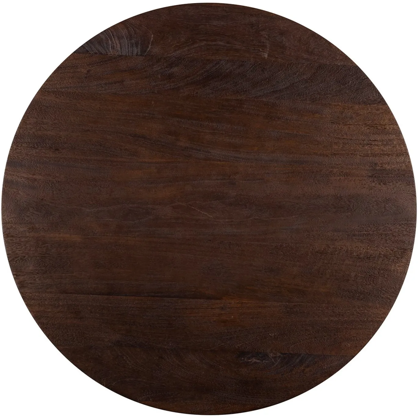 Richmond Eettafel Willow Mangohout Donkerbruin Ø80cm