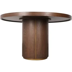 Richmond Eettafel Willox Beige Ø130cm Glas