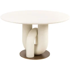 Richmond Eettafel Winslow Wit ø135cm