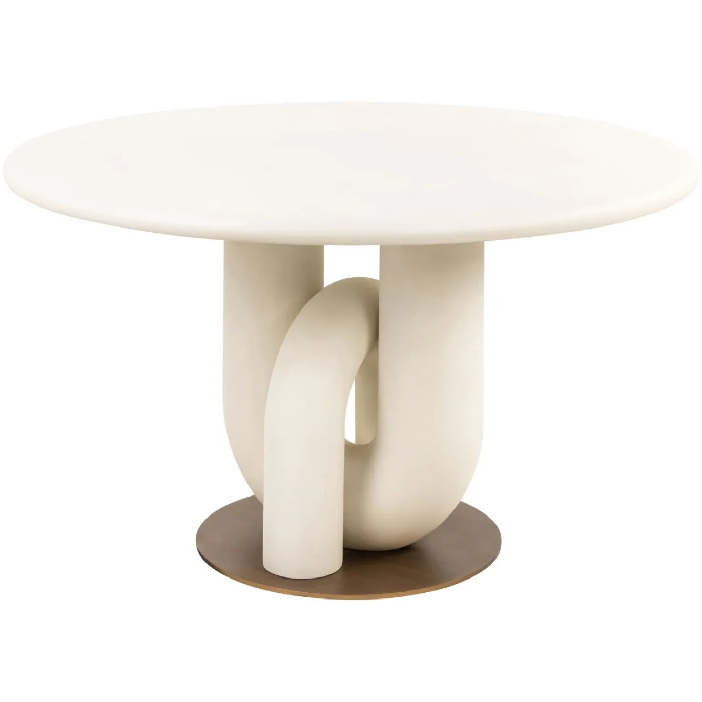 Richmond Eettafel Winslow Wit ø135cm