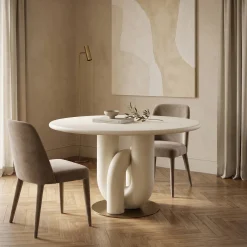 Richmond Eettafel Winslow Wit ø135cm