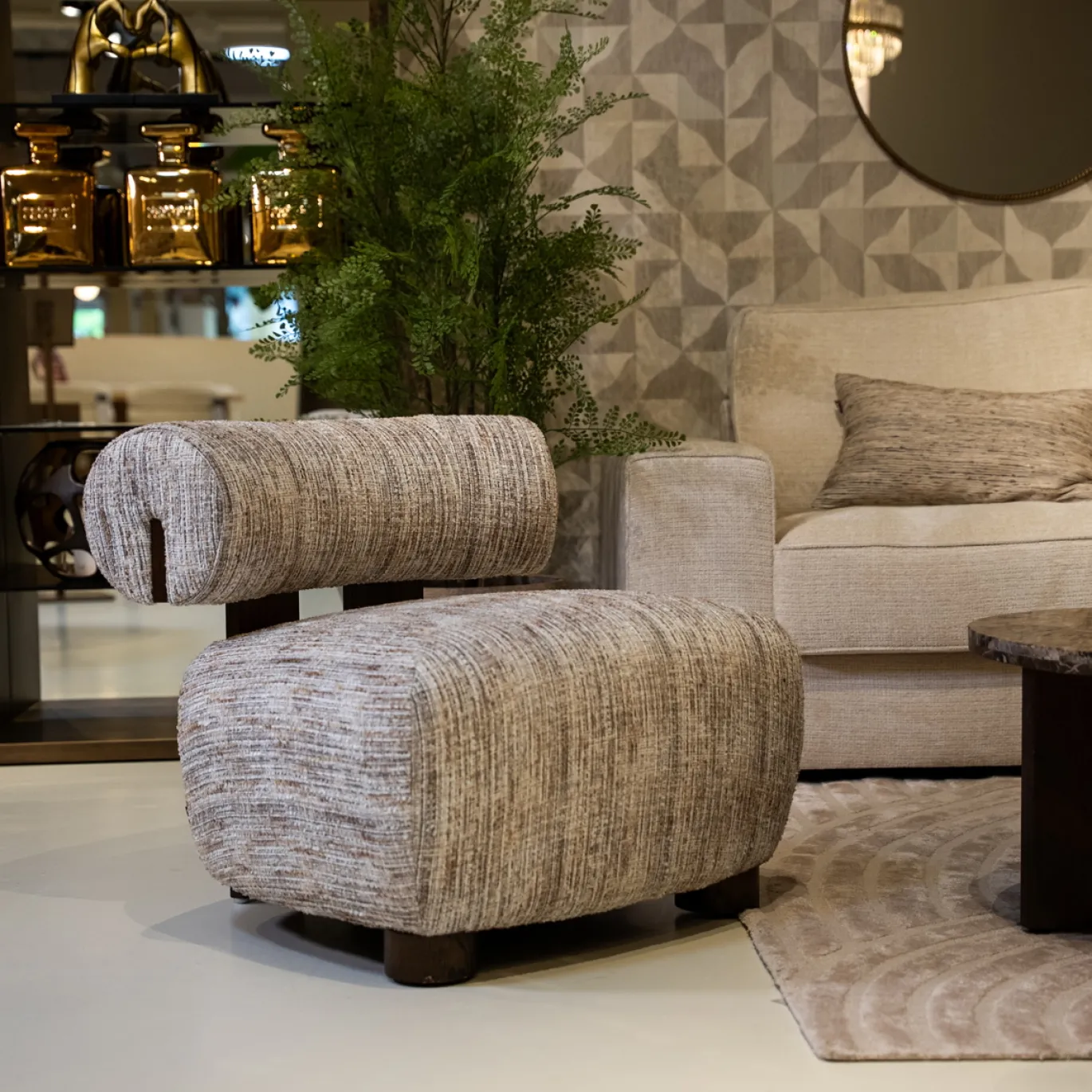 Richmond Fauteuil Arabella Greige Coco