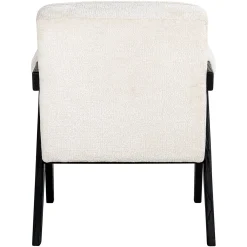 Richmond Fauteuil Cooper Wit Chenille