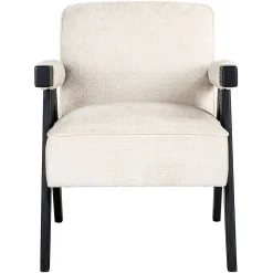 Richmond Fauteuil Cooper Wit Chenille