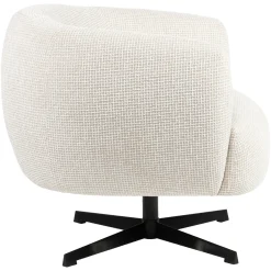 Richmond Fauteuil Estelle Beige Blockweave Draaibaar