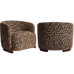 Richmond Fauteuil Hannah Bruin Labyrint