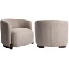Richmond Fauteuil Hannah Mokka Chunky