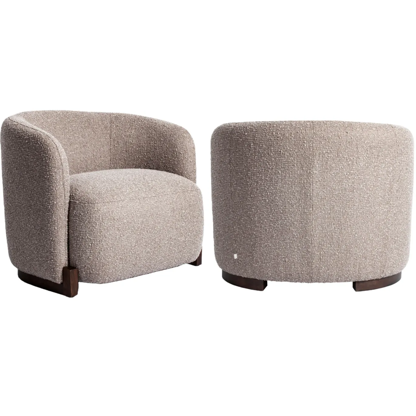Richmond Fauteuil Hannah Mokka Chunky