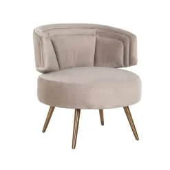 Richmond Fauteuil Hazel Velvet Khaki