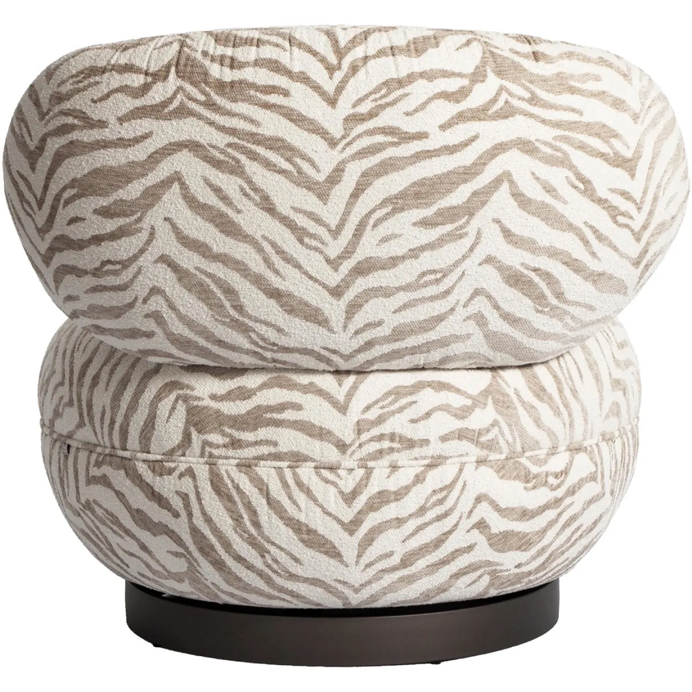Richmond Fauteuil Jace Beige Tiger Draaibaar