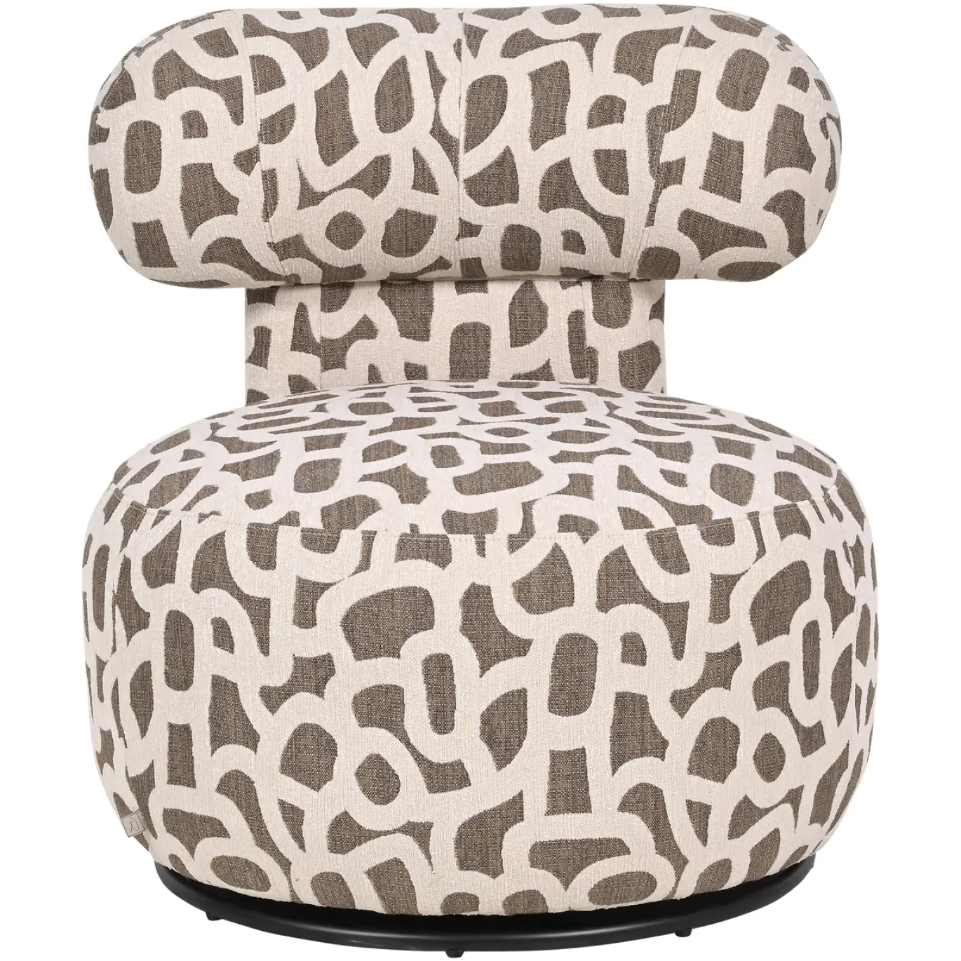 Richmond Fauteuil Kaya Weave Bruin Draaibaar