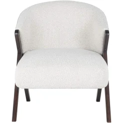 Richmond Fauteuil Mia Bouclé Wit