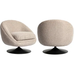 Richmond Fauteuil Nodo Naturel Chunky Draaibaar