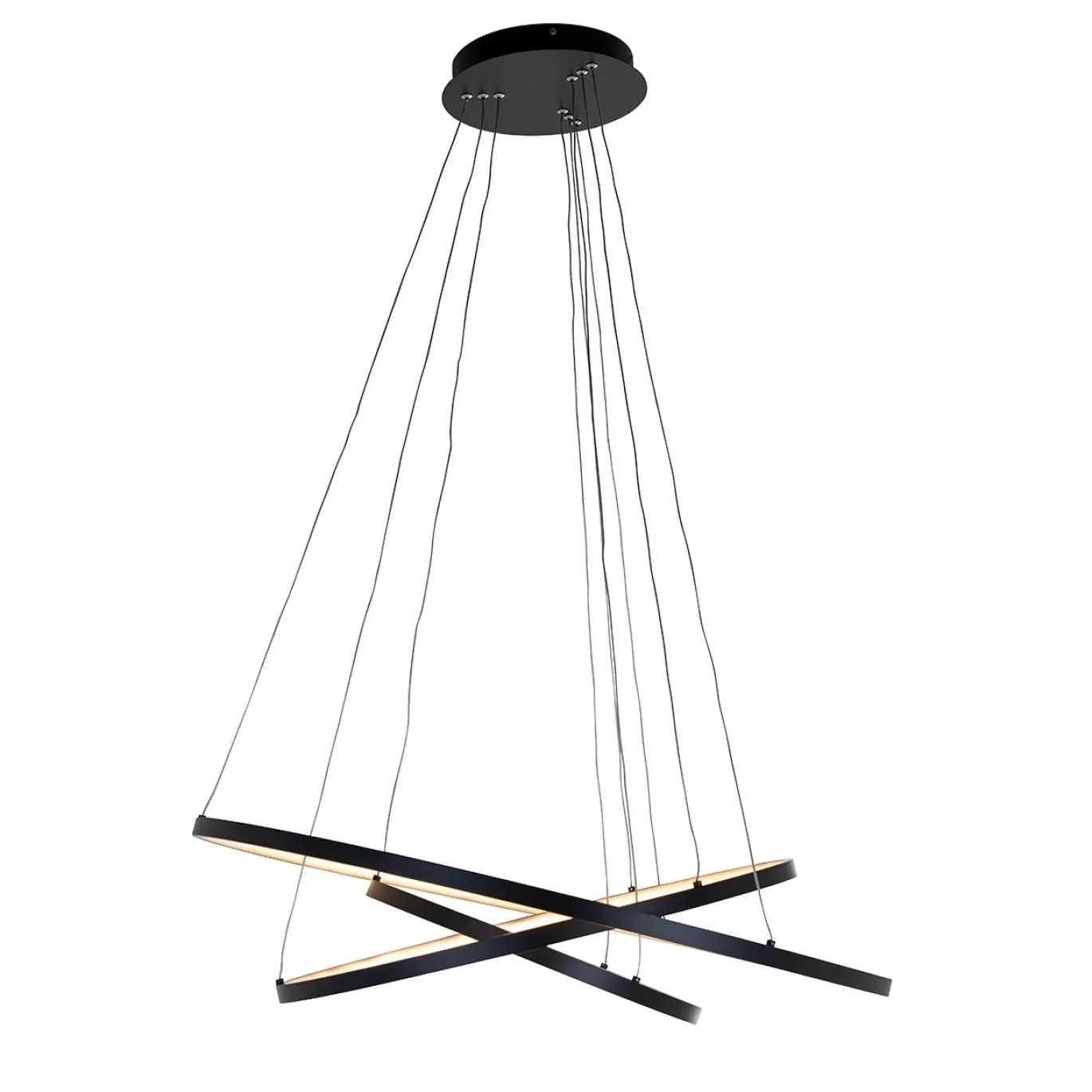 Richmond Hanglamp Amira Zwart
