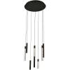 Richmond Hanglamp Oxley Zwart 8-Lichts