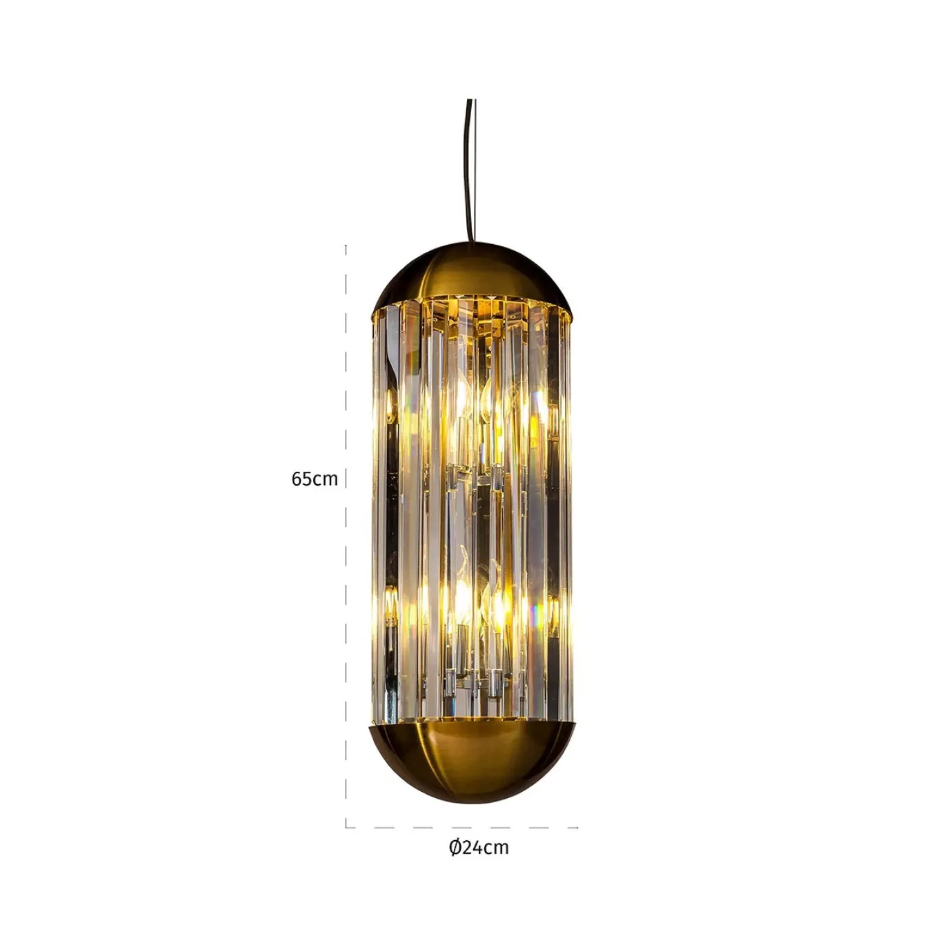 Richmond Hanglamp Sila Brons