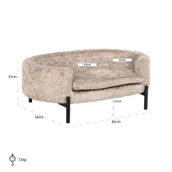 Richmond Huisdierenbed Dolly Naturel Sheep
