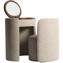Richmond Kaptafel Set Roxenne Beige Luipaard