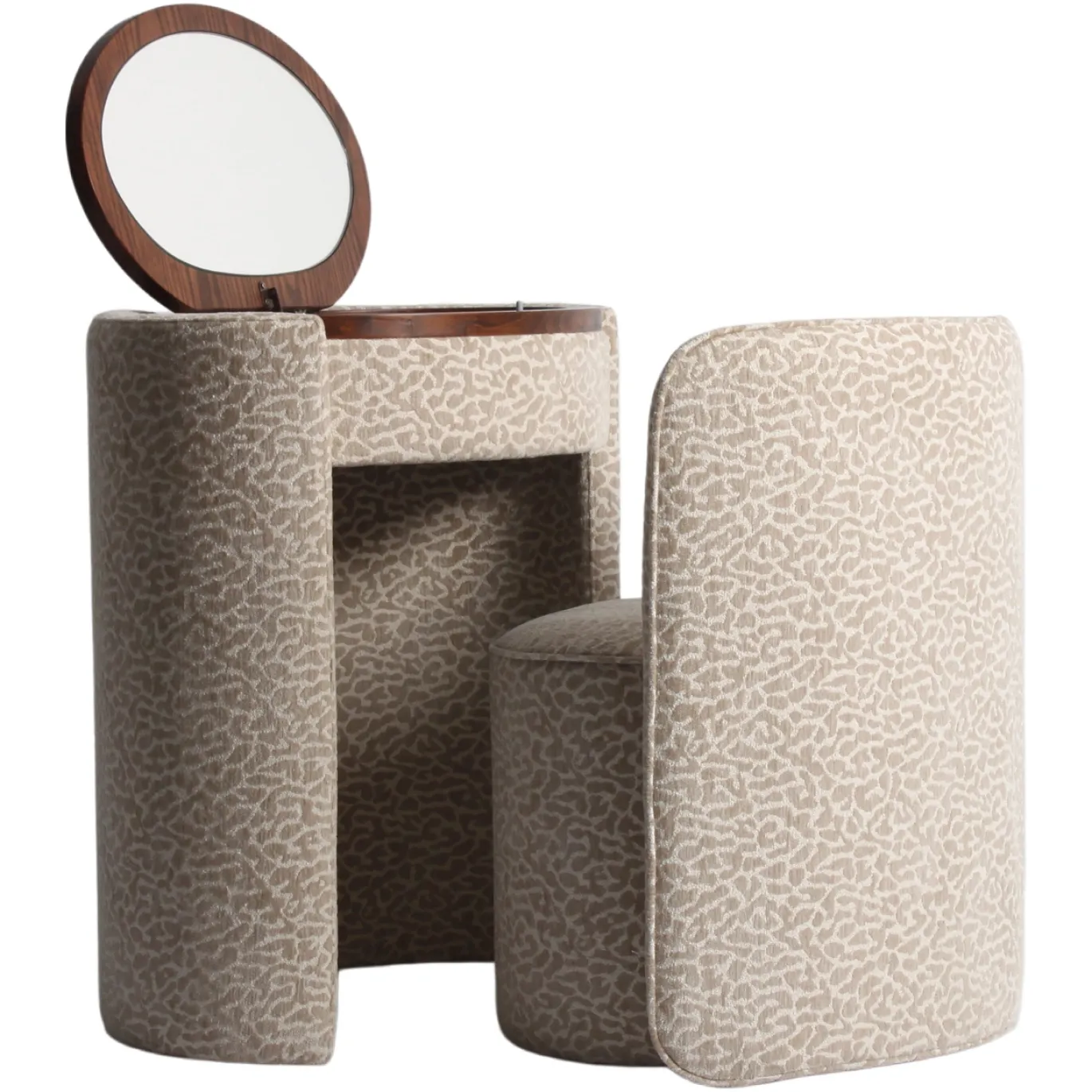 Richmond Kaptafel Set Roxenne Beige Luipaard