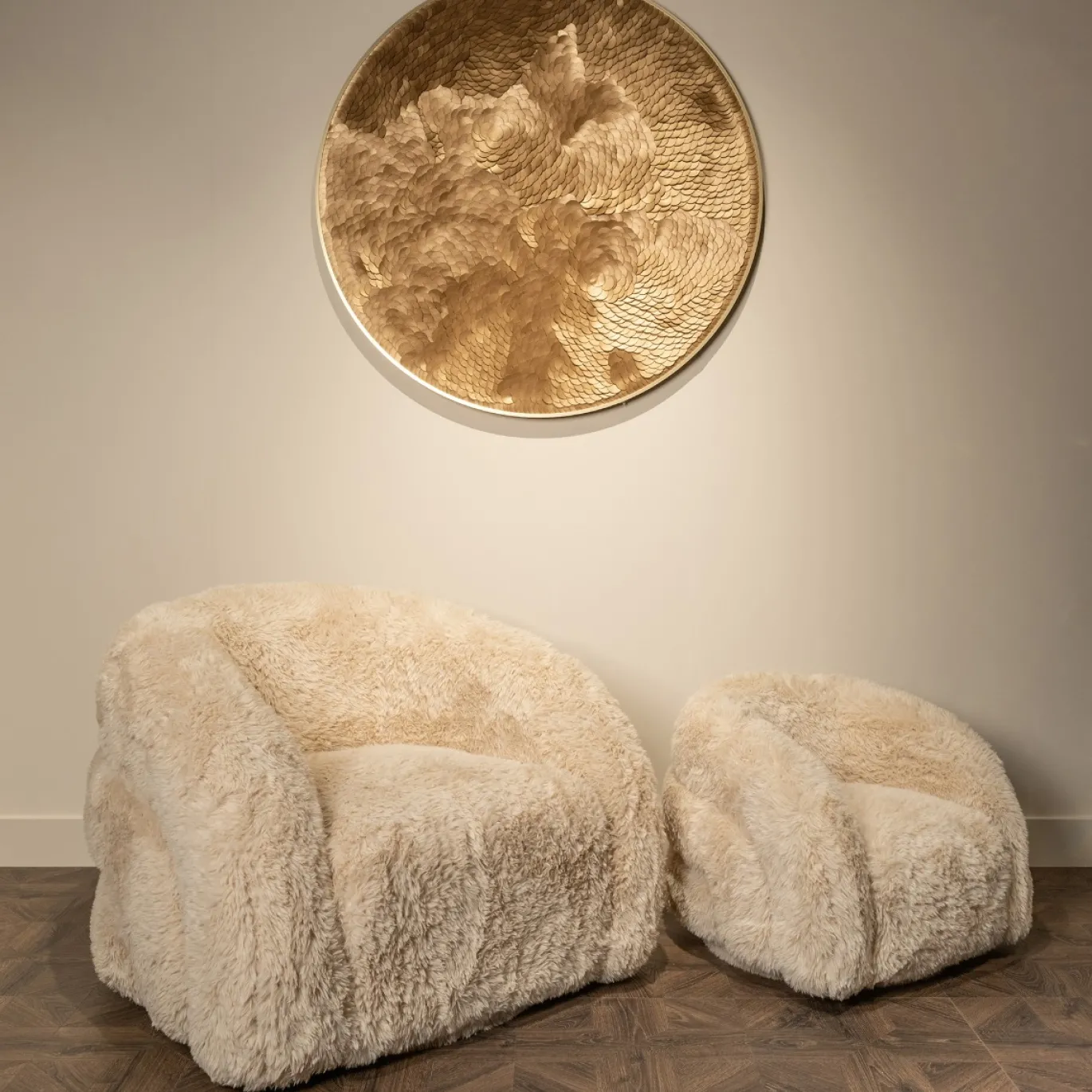 Richmond Kinderfauteuil Lenny Yak Zand