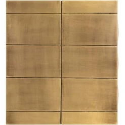 Richmond Ladenkast Collada 3-Laden Brushed Goud