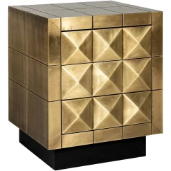 Richmond Ladenkast Collada 3-Laden Brushed Goud