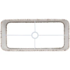 Richmond Lampenkap Filou Cream Coco Rechthoek 55cm