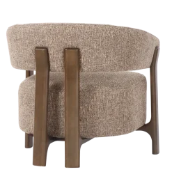 Richmond Lounge Stoel Dalara Bruin Tweed