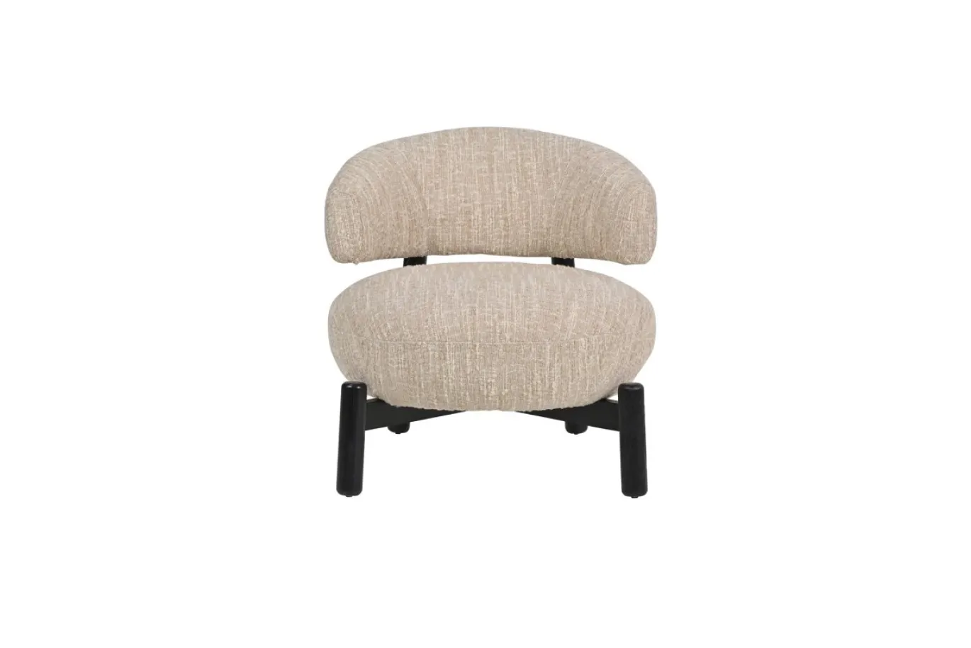 Richmond Lounge Stoel Ornella Beige Angora