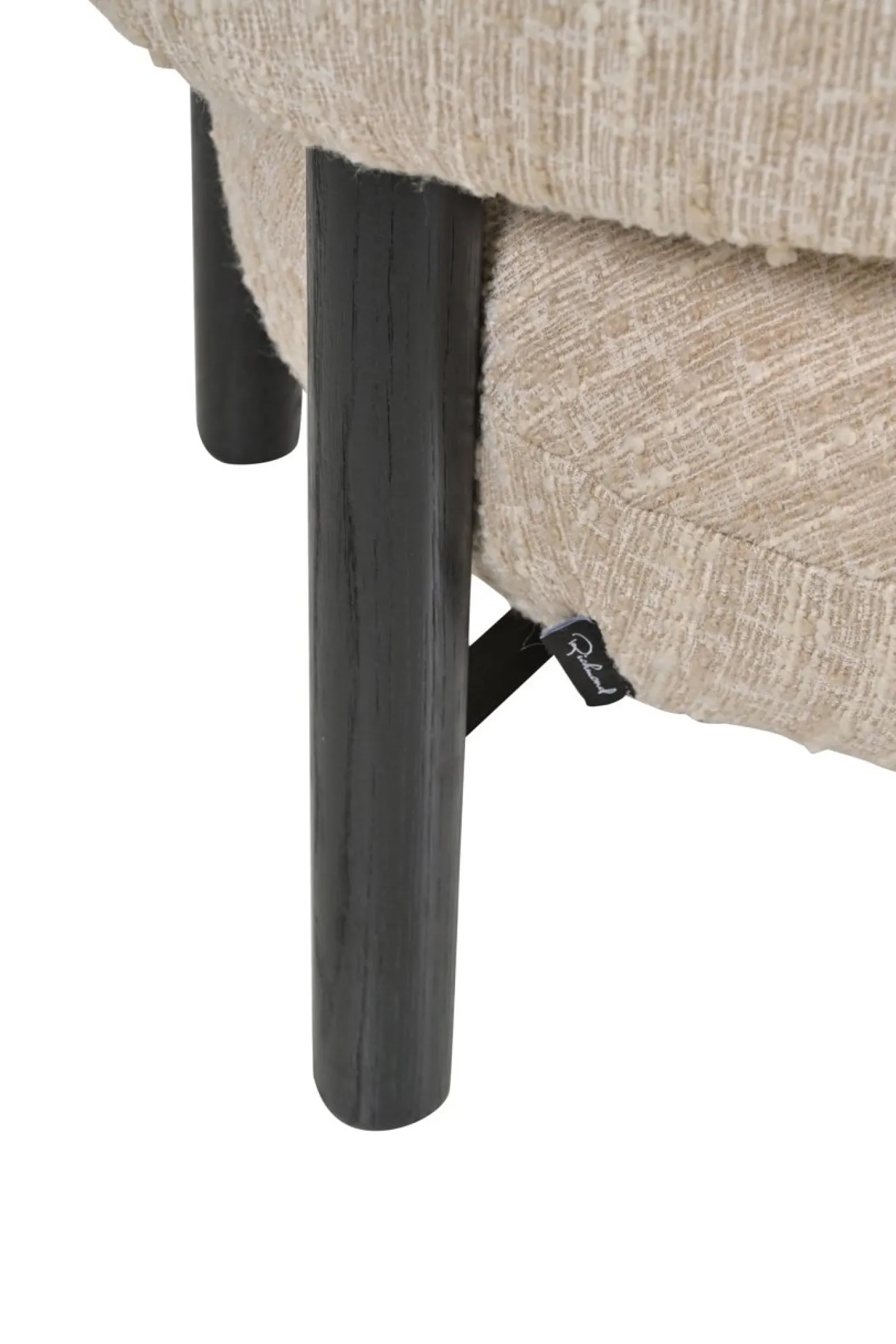 Richmond Lounge Stoel Ornella Beige Angora