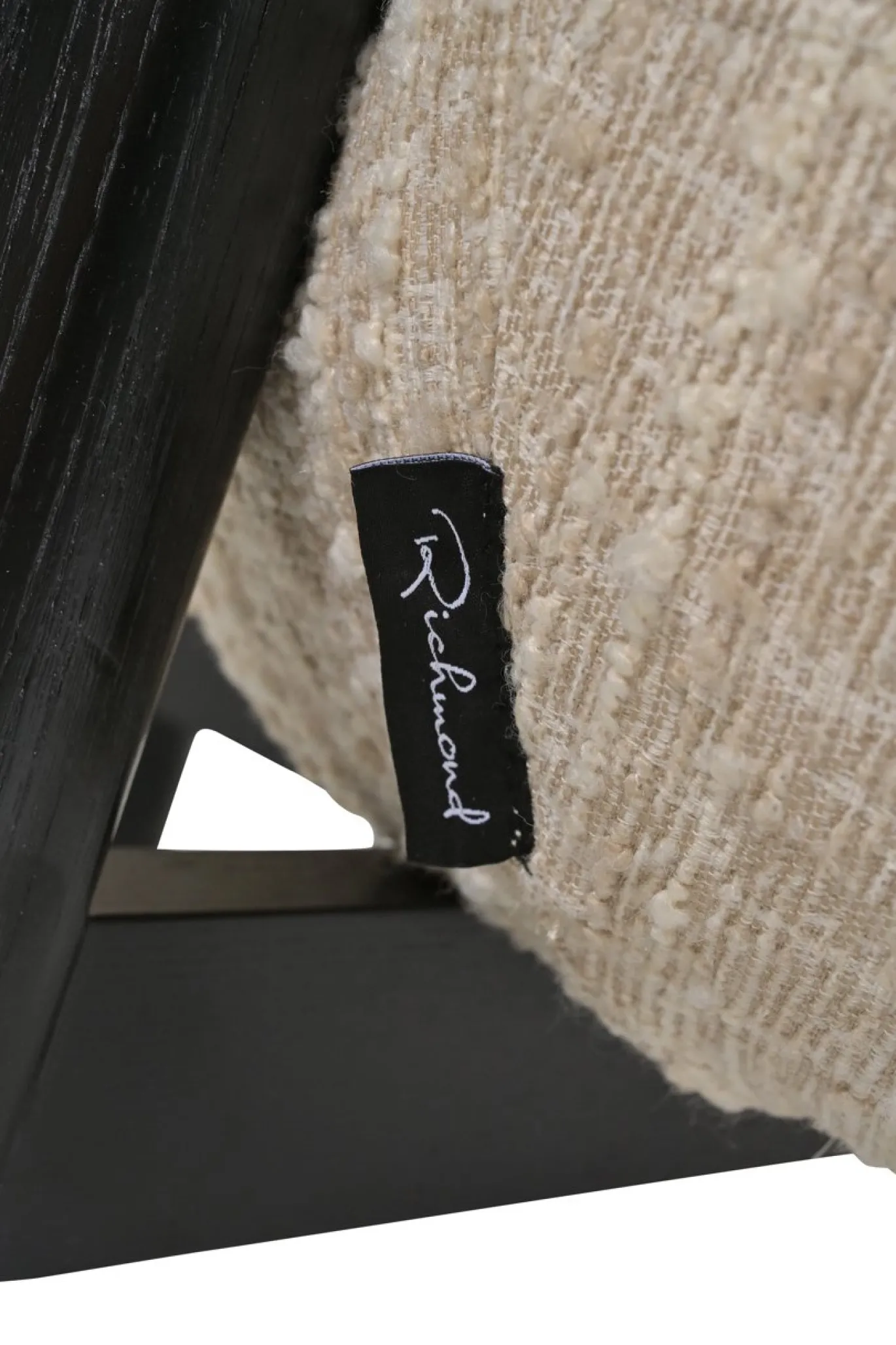 Richmond Lounge Stoel Ornella Beige Angora