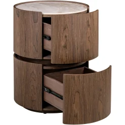 Richmond Nachtkastje Ellery Bruin 2-Drawers