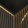 Richmond Nachtkastje Les Arcs 1-Deur Brass