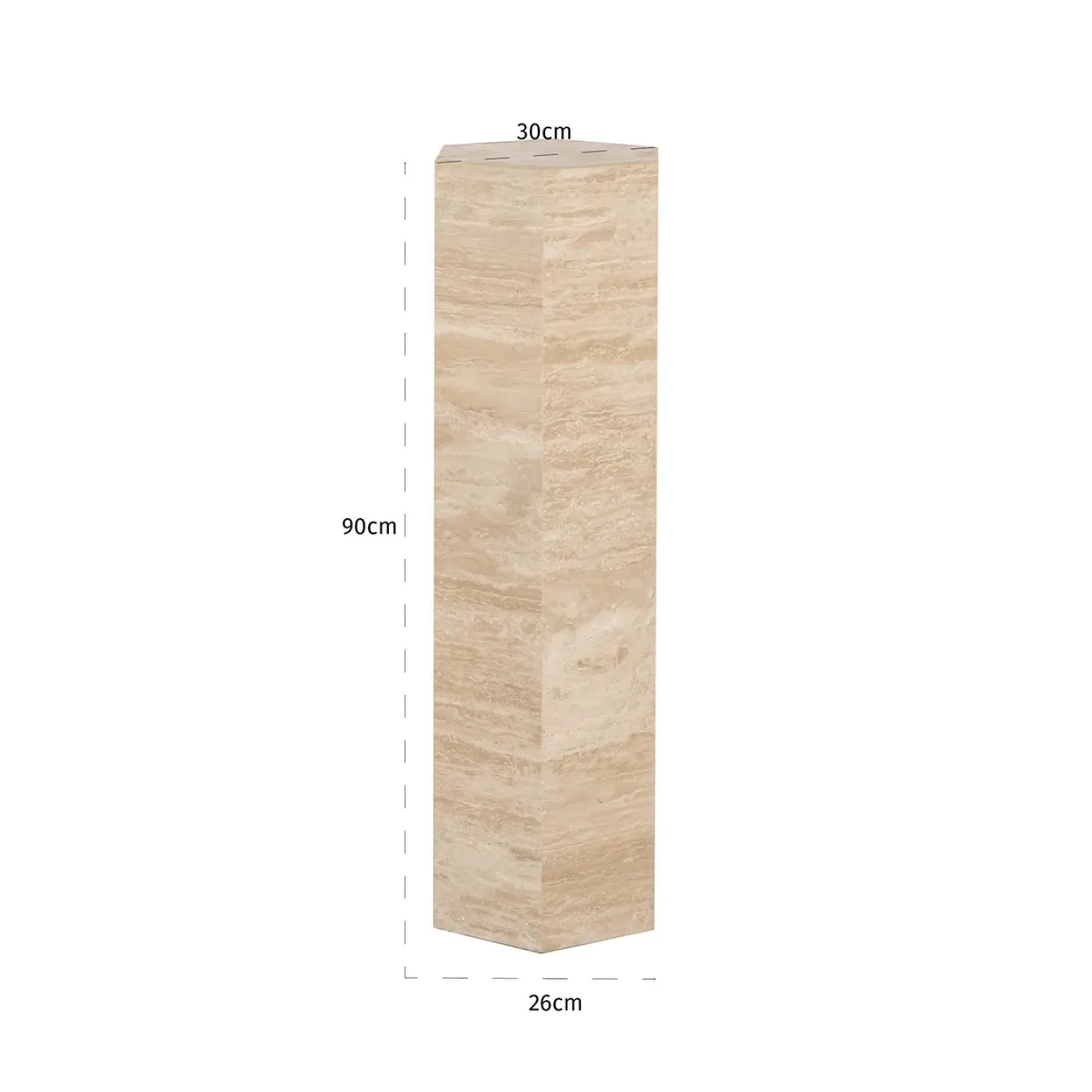 Richmond Pilaar Vespin Travertin Beige
