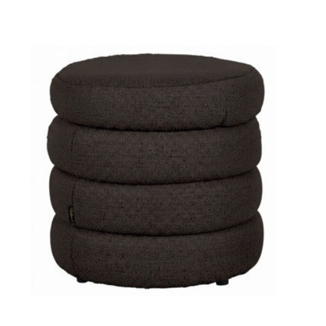 Richmond Poef & Voetenbank Adele Bruin Chunky