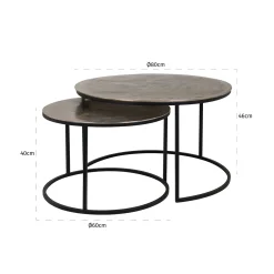 Richmond Salontafel Asher Set Van 2