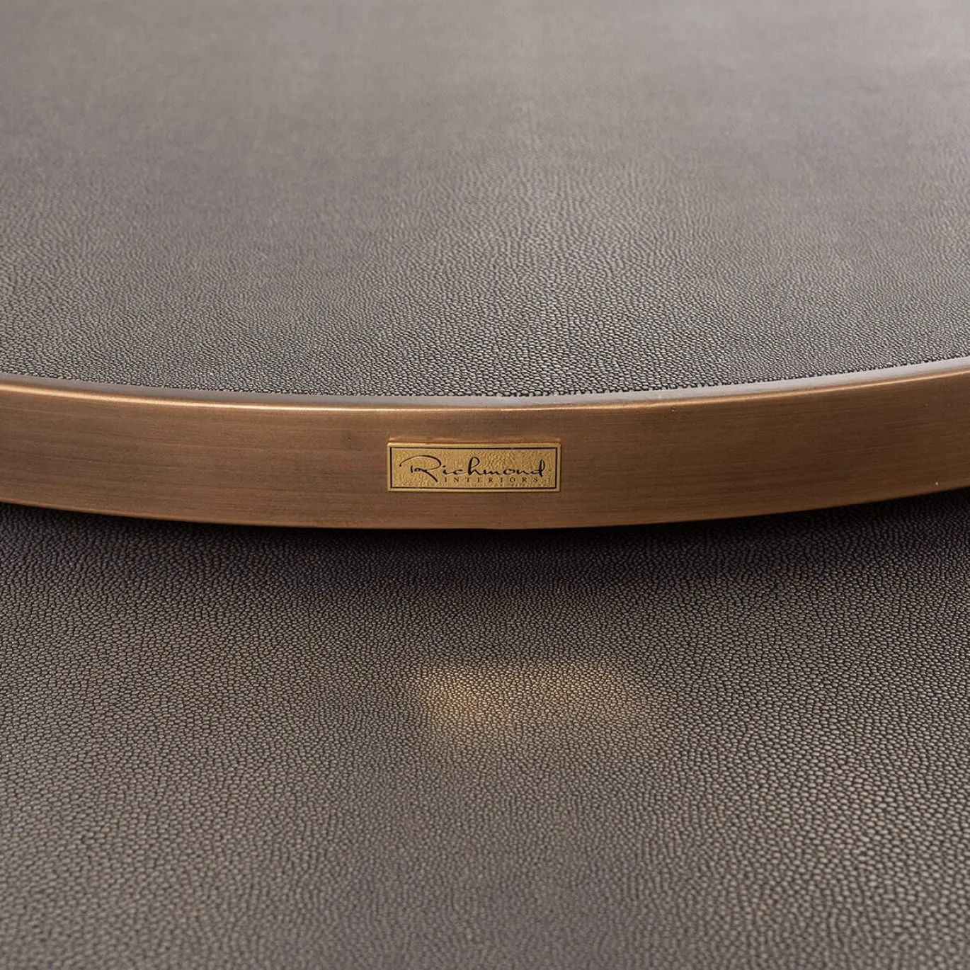 Richmond Salontafel Bloomingville Set Van 2 Rond Shagreen