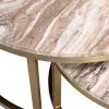 Richmond Salontafel Bottega Blush Beige Set Van 2