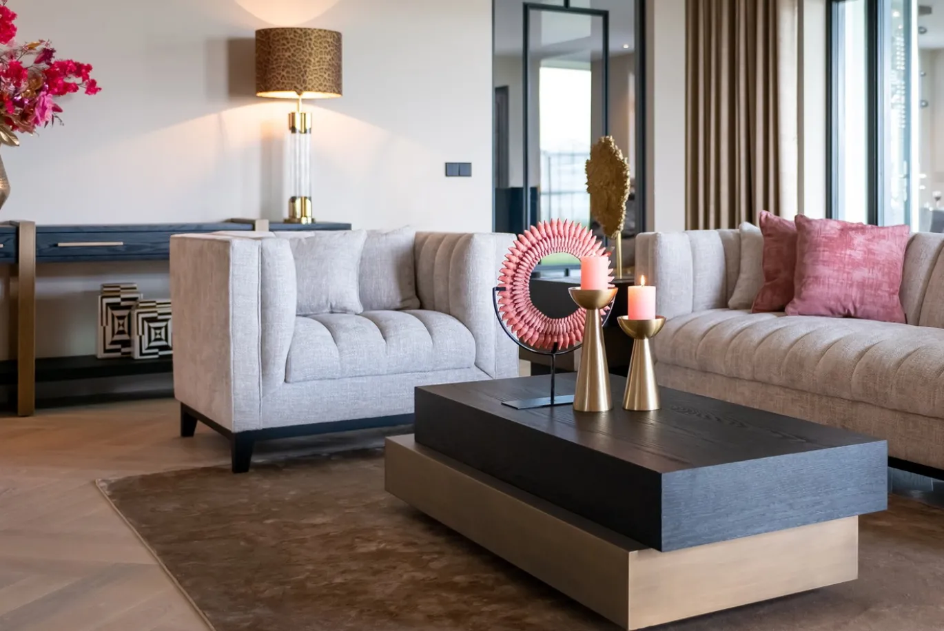 Richmond Salontafel Cambon Blok Dark Coffee
