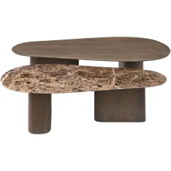Richmond Salontafel Castello Donkerbruin Set Van 2