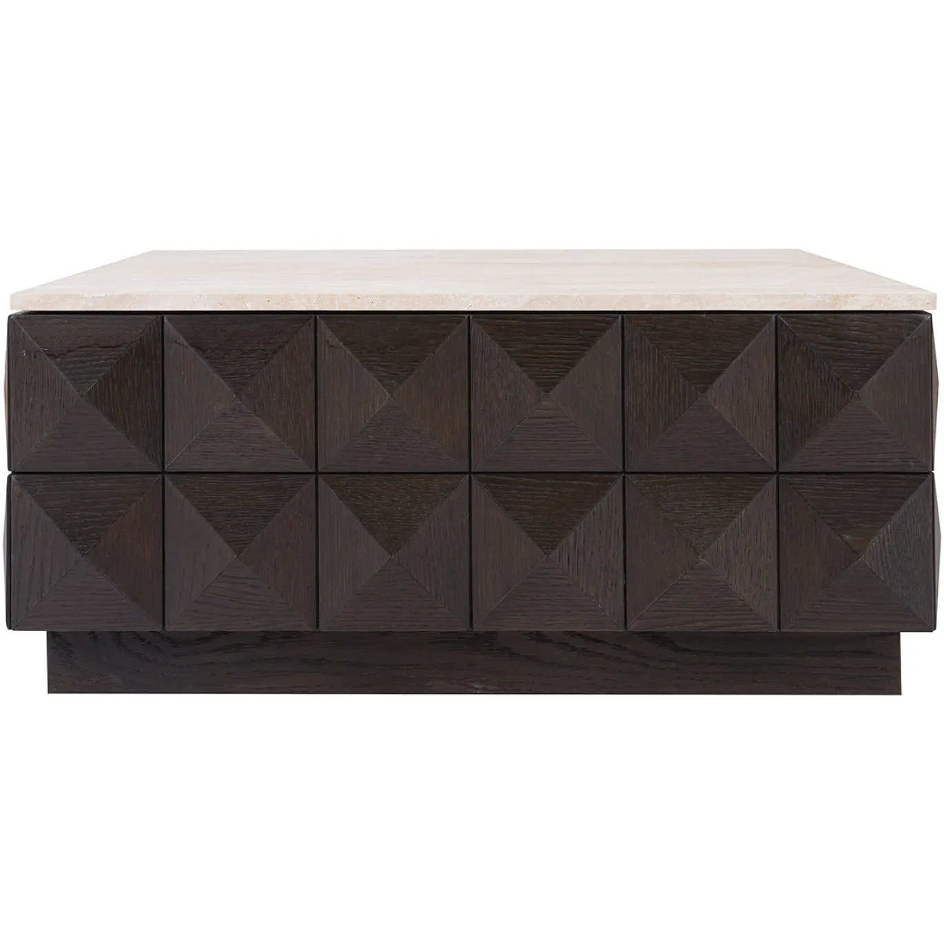 Richmond Salontafel Claremont Bruin 90x90cm