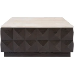 Richmond Salontafel Claremont Bruin 90x90cm