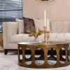 Richmond Salontafel Du Pont Brass Ø86cm