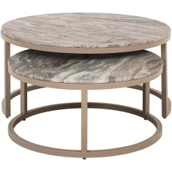 Richmond Salontafel Fairfax Toronto Marmer Set van 2