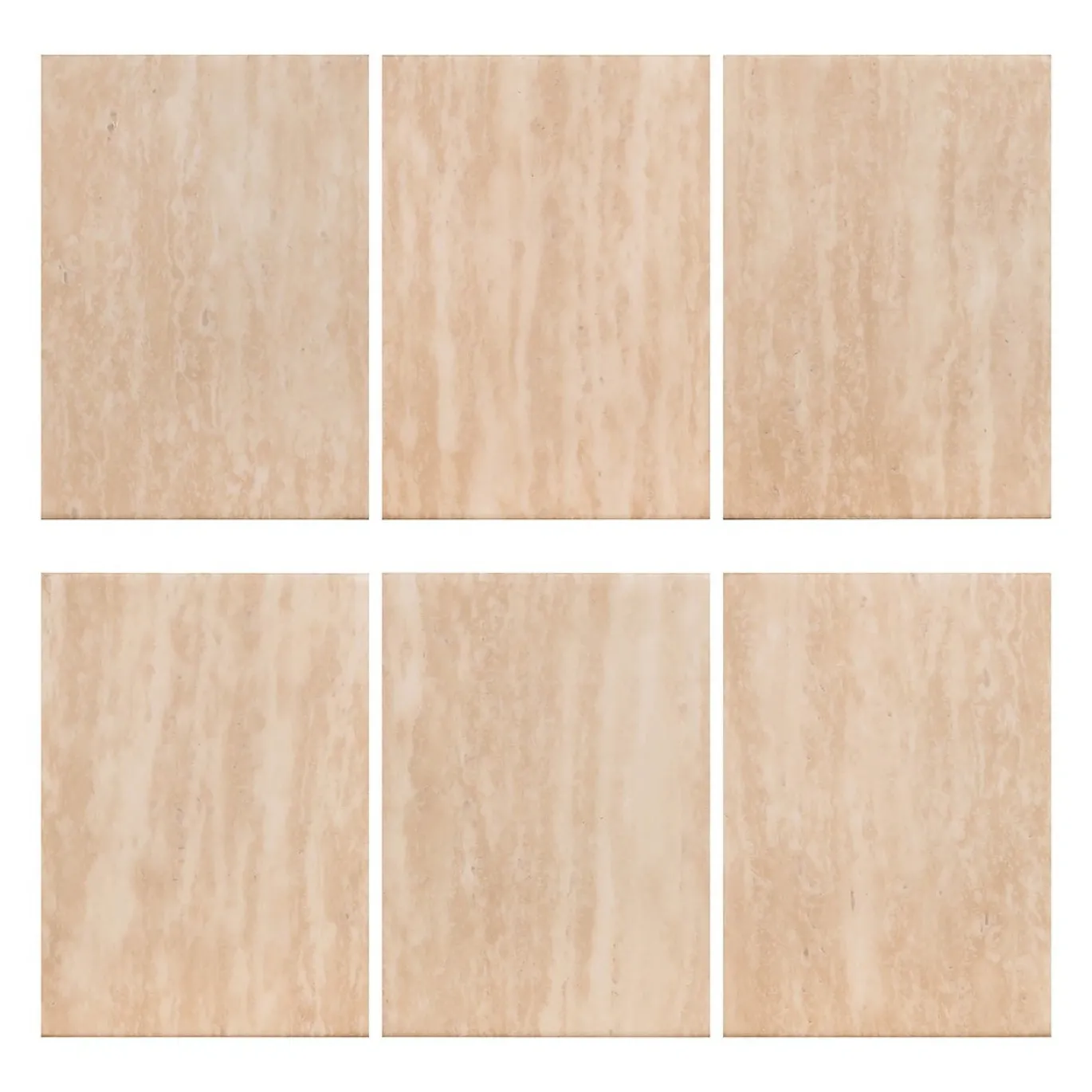 Richmond Salontafel Fictus Faux Travertin Beige 130cm