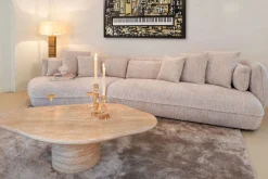 Richmond Salontafel Fictus Faux Travertin Beige 130cm