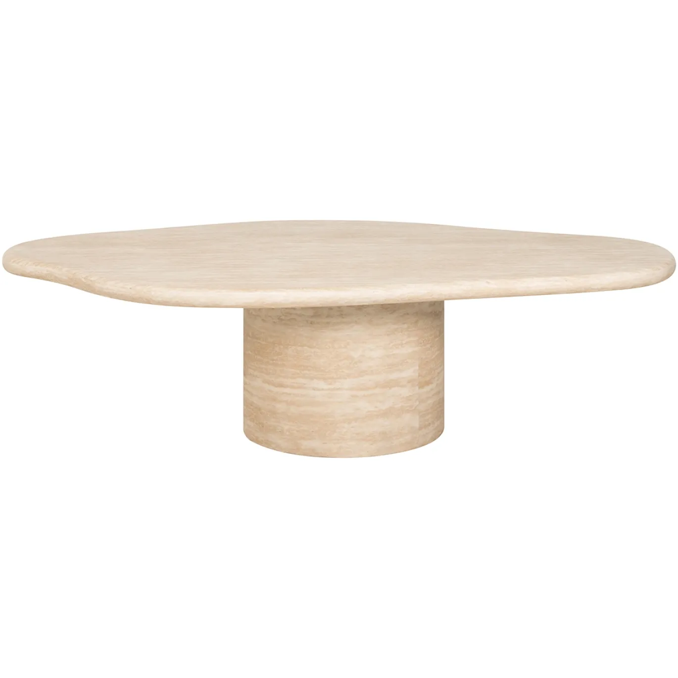 Richmond Salontafel Fictus Faux Travertin Beige 130cm