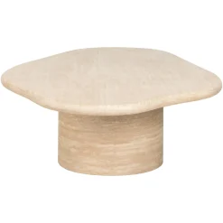 Richmond Salontafel Fictus Faux Travertin Beige 130cm