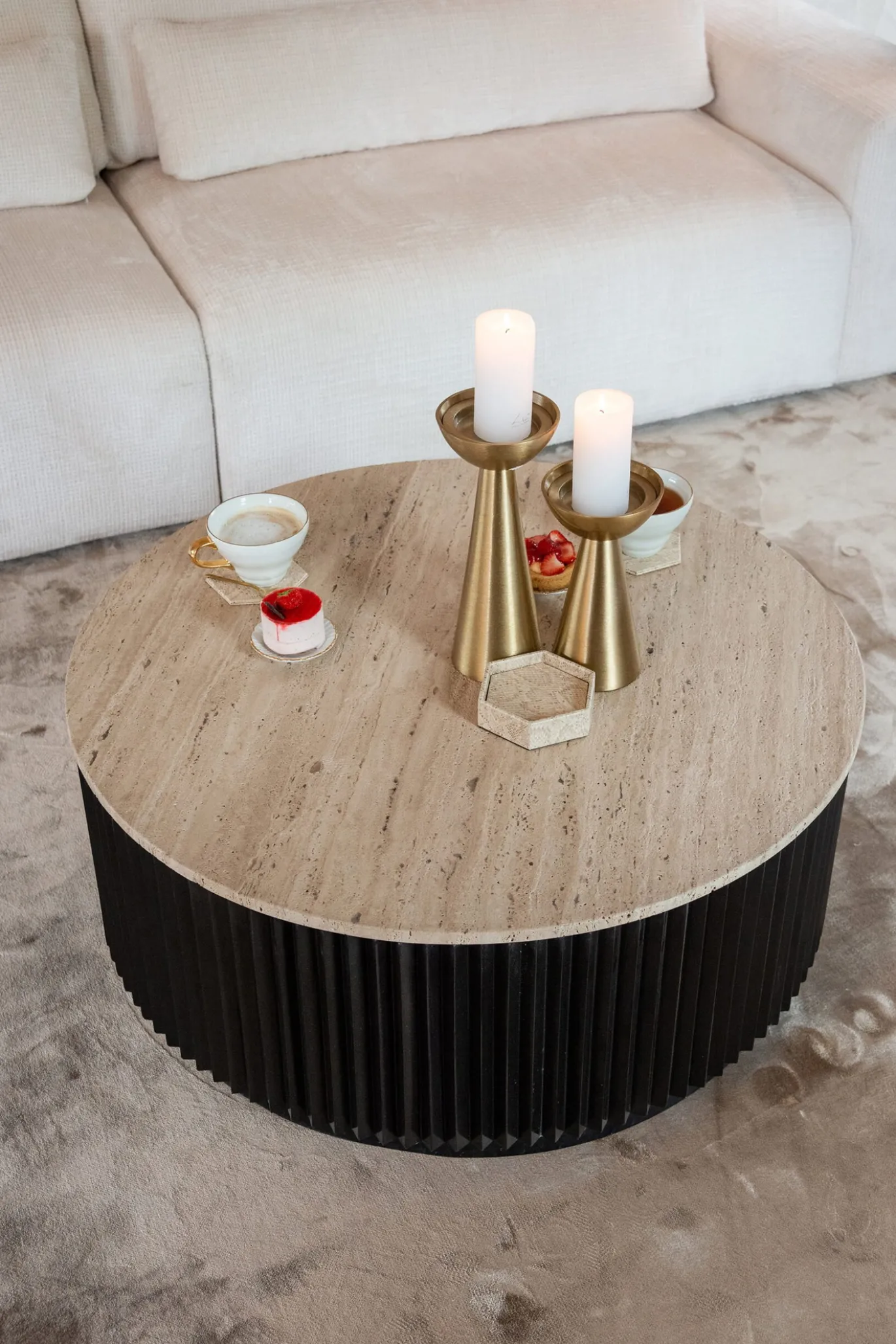 Richmond Salontafel Hampton Ø90cm
